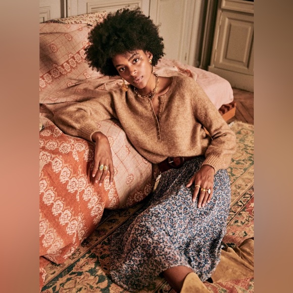 SÉZANE Maria skirt in blooming blue - Picture 2 of 7